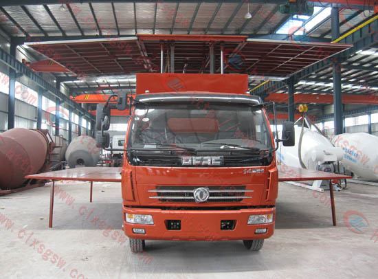 東風(fēng)福瑞卡60平米流動舞臺車 東風(fēng)福瑞卡60平米流動舞臺車