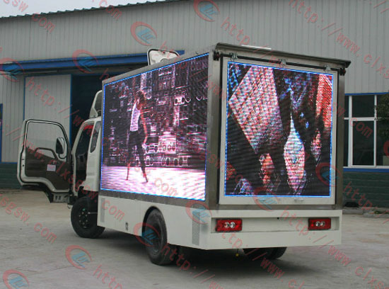 可移動地led廣告宣傳車