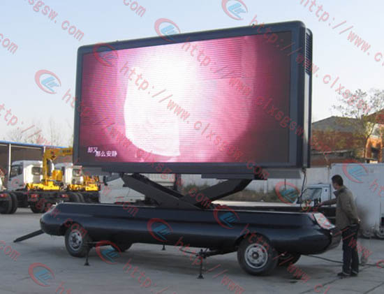 程力升降led廣告宣傳車