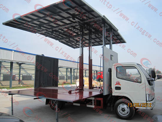 帶液壓流動舞臺車