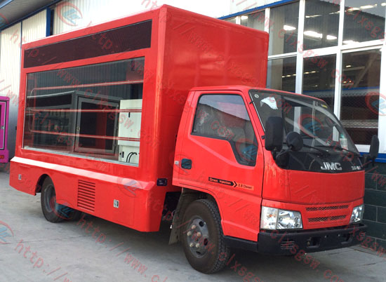 江鈴廣告宣傳車